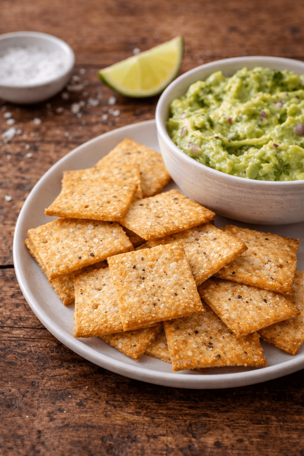 Salty Keto Crackers (Crunchy, Low Carb & Savoury)