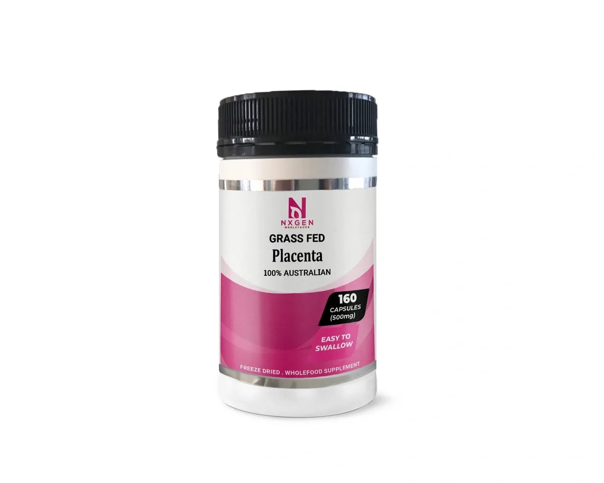 Grass Fed Placenta 500mg 160 Capsules