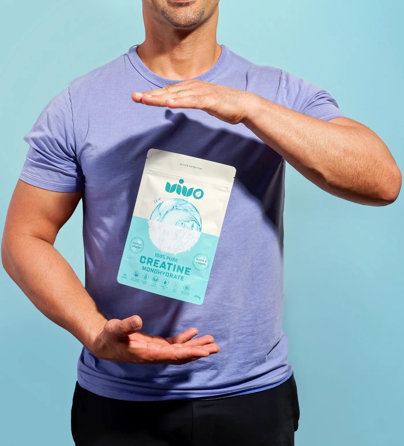 100% Pure Creatine Monohydrate - 200g - Yo Keto