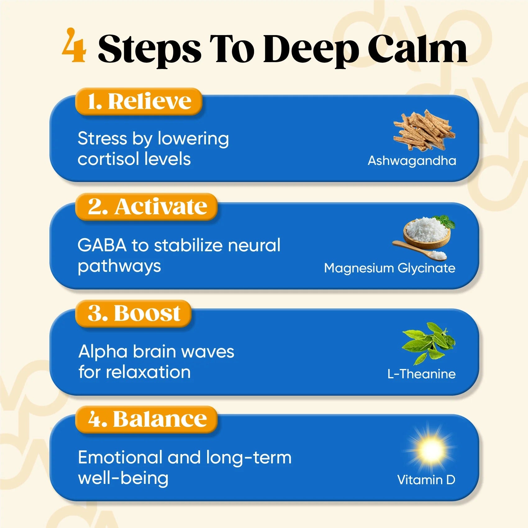 Calming Drink Mix + Magnesium Glycinate - Variety Pack - 16 Serves