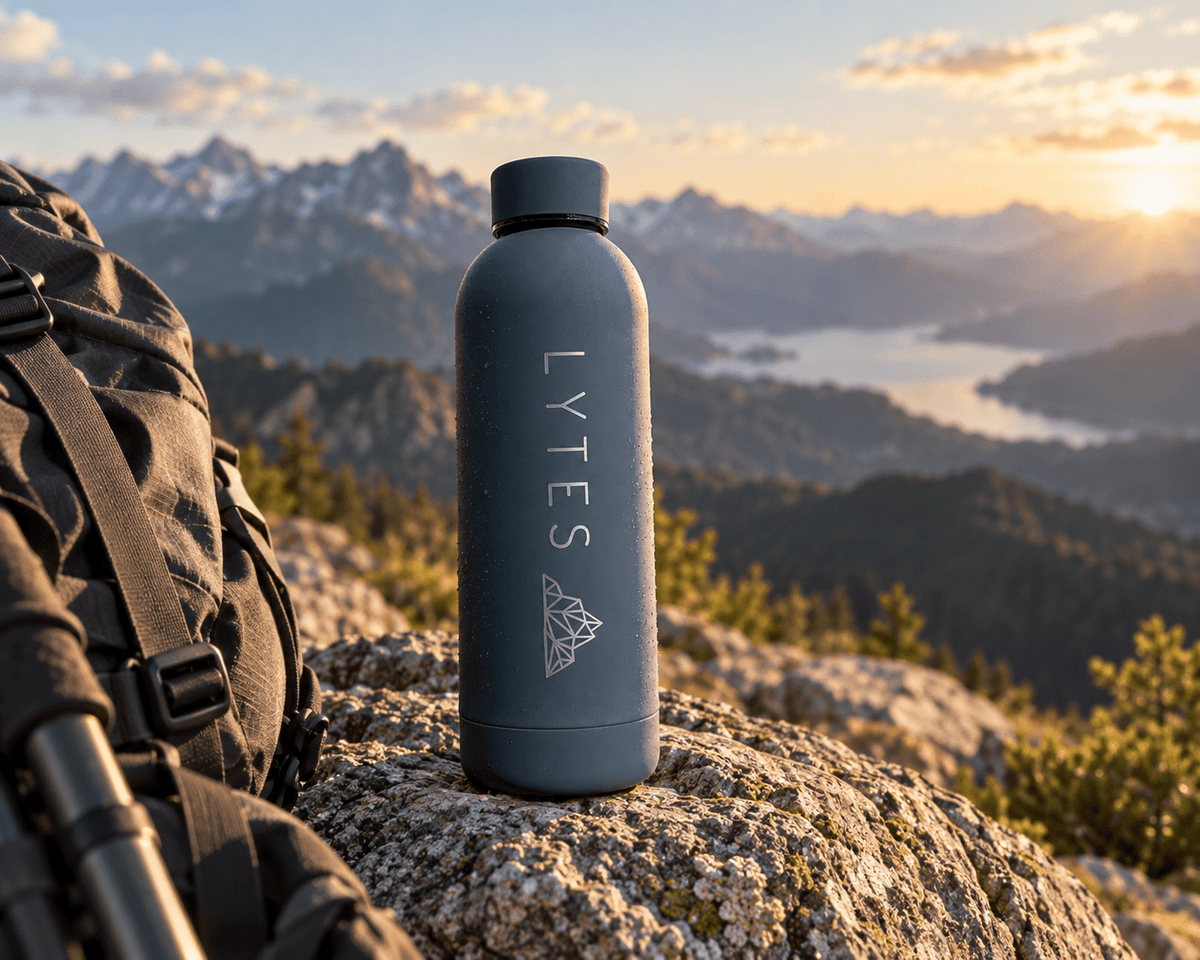 500ml Stainless Steel Drink Bottle - Indigo