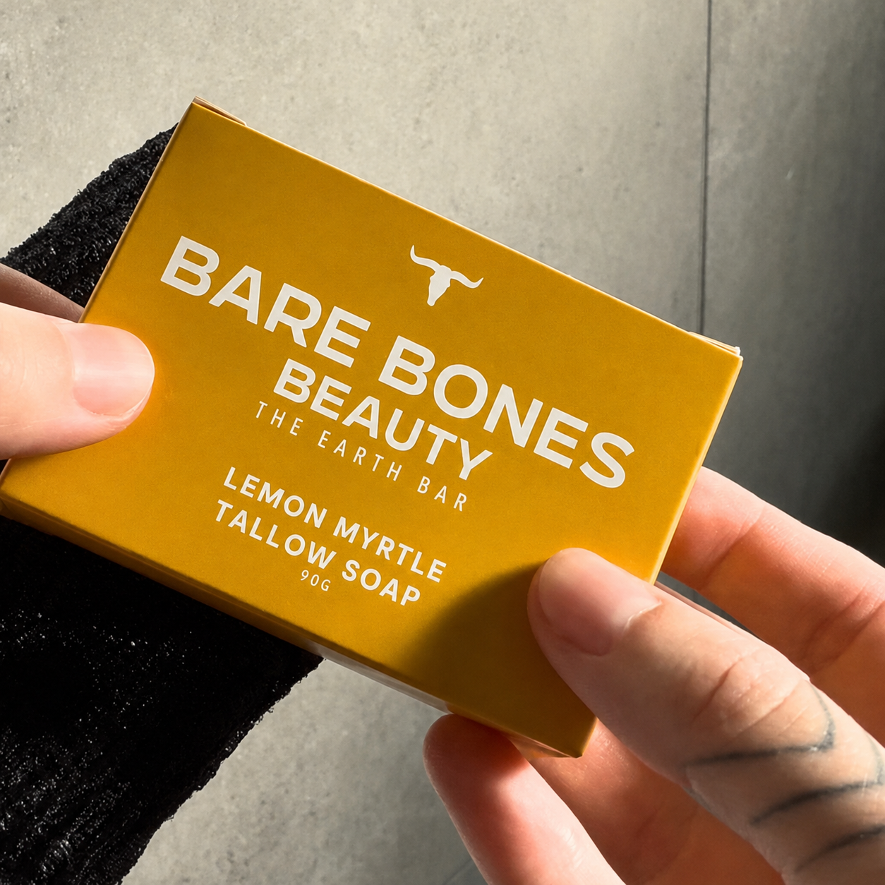 Earth Bar - Lemon Myrtle Tallow Soap - 90g