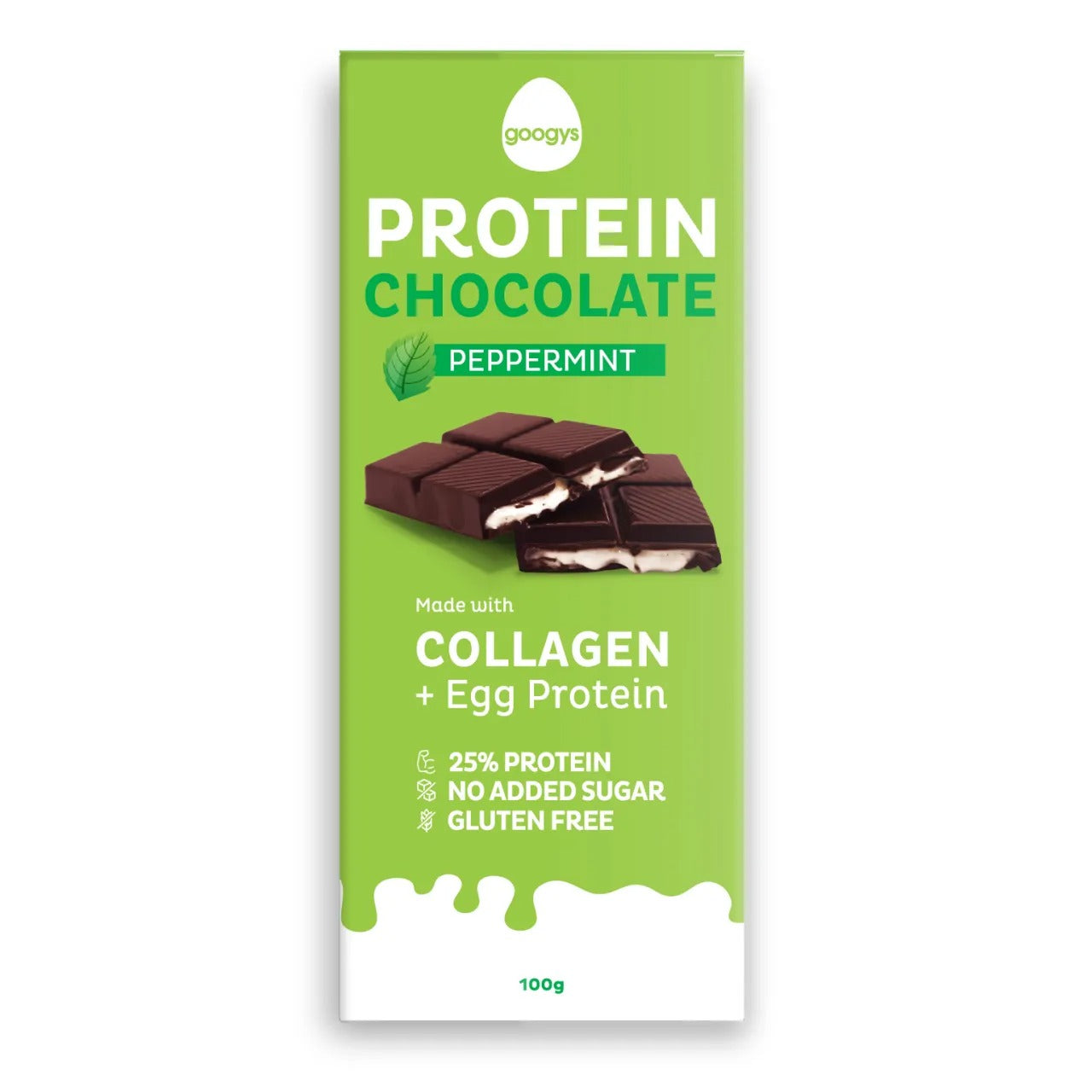 Peppermint Protein Chocolate Bar - 100g