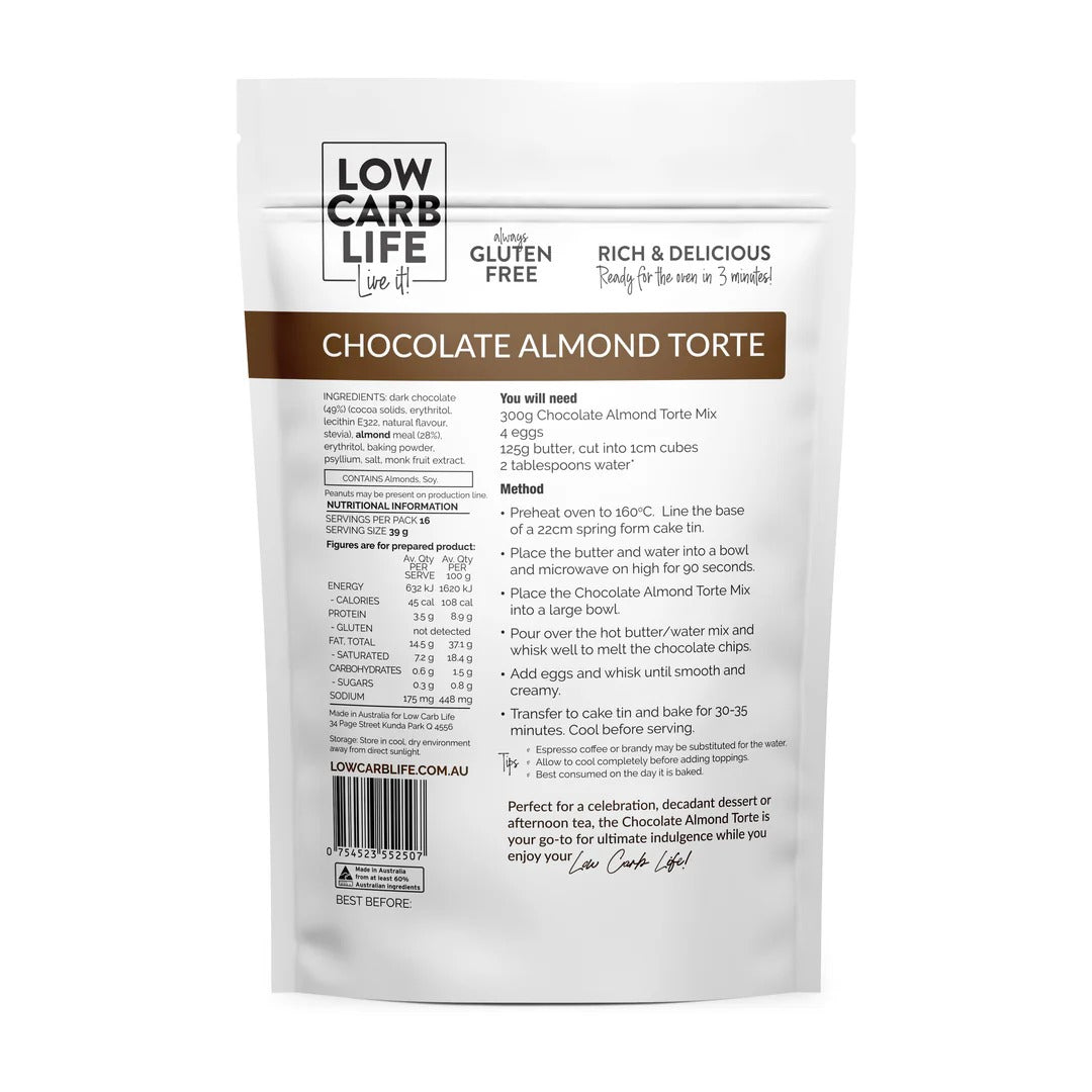 Chocolate Almond Torte - 300g