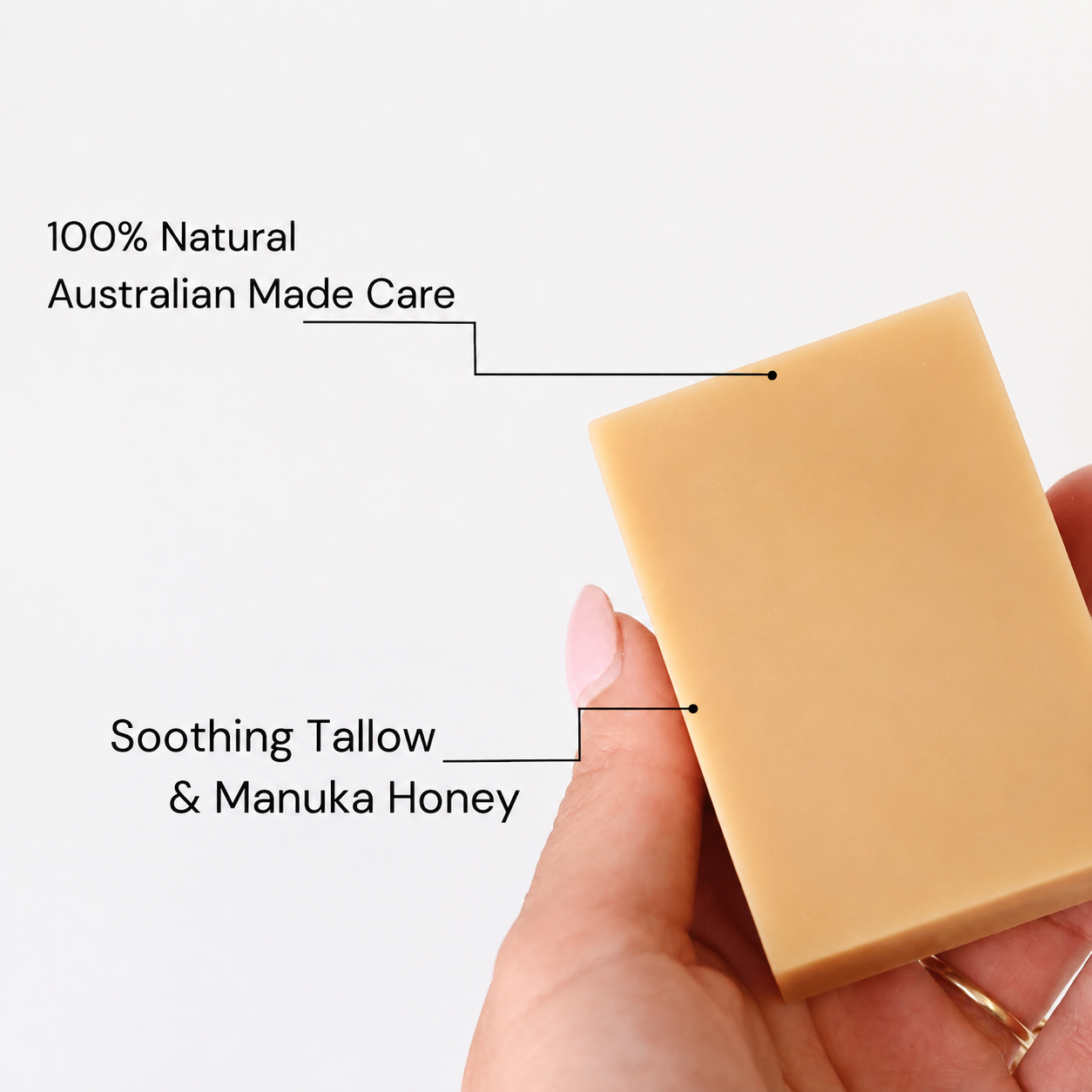 Raw Bar - Manuka Honey Tallow Soap - 90g