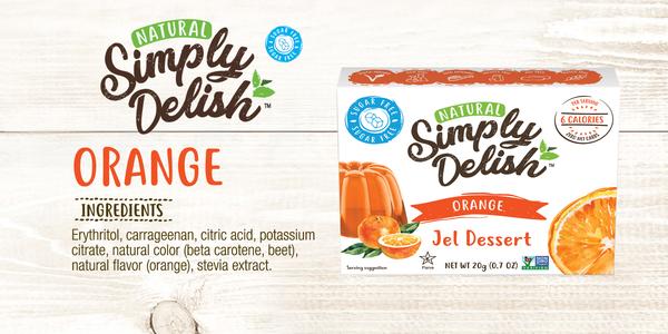 Orange Sugar Free Jelly - Best before 19 Jul 2025