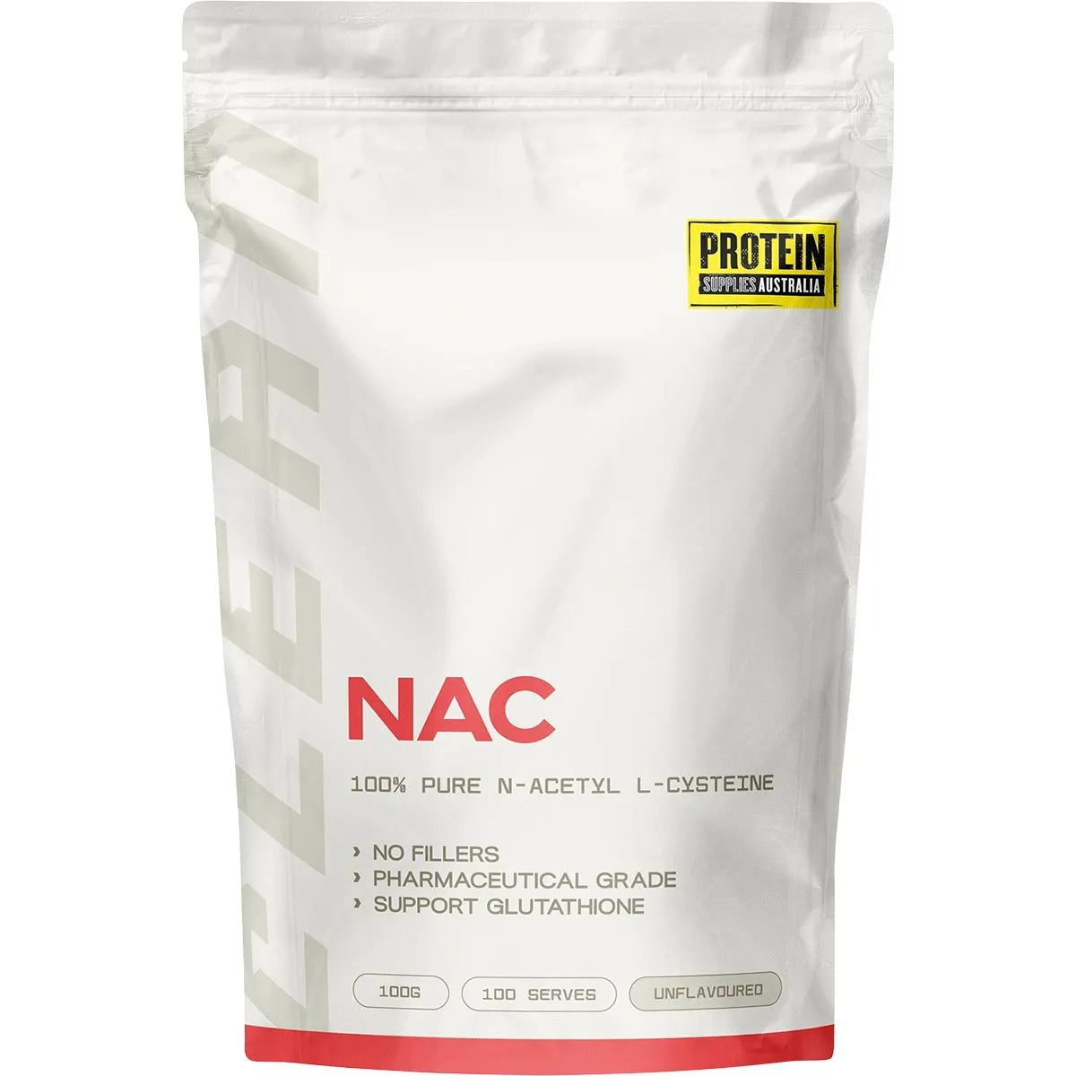 NAC - 100% Pure N-Acetyl L-Cysteine - 100g