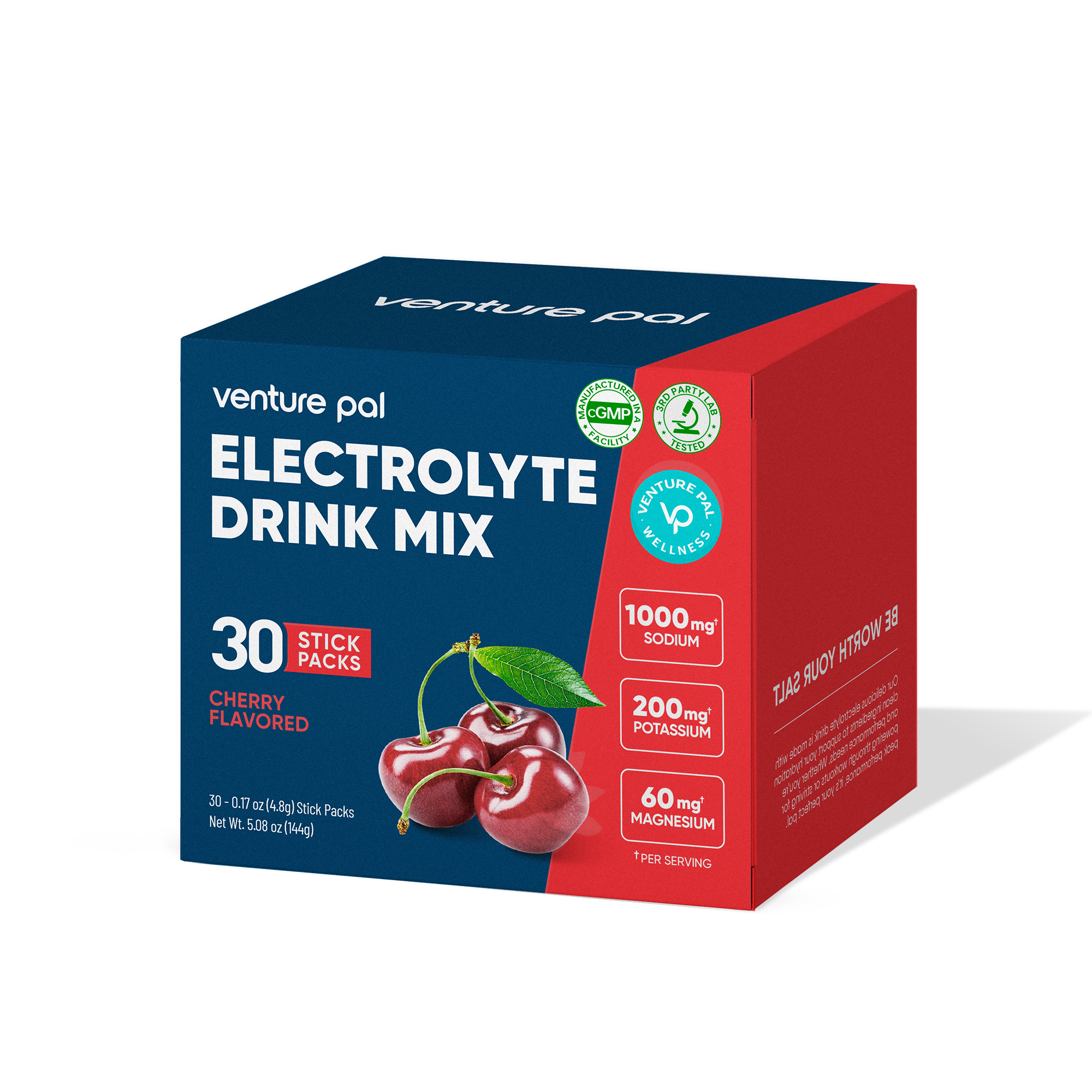 Cherry Electrolyte Drink Mix - 30 Sticks