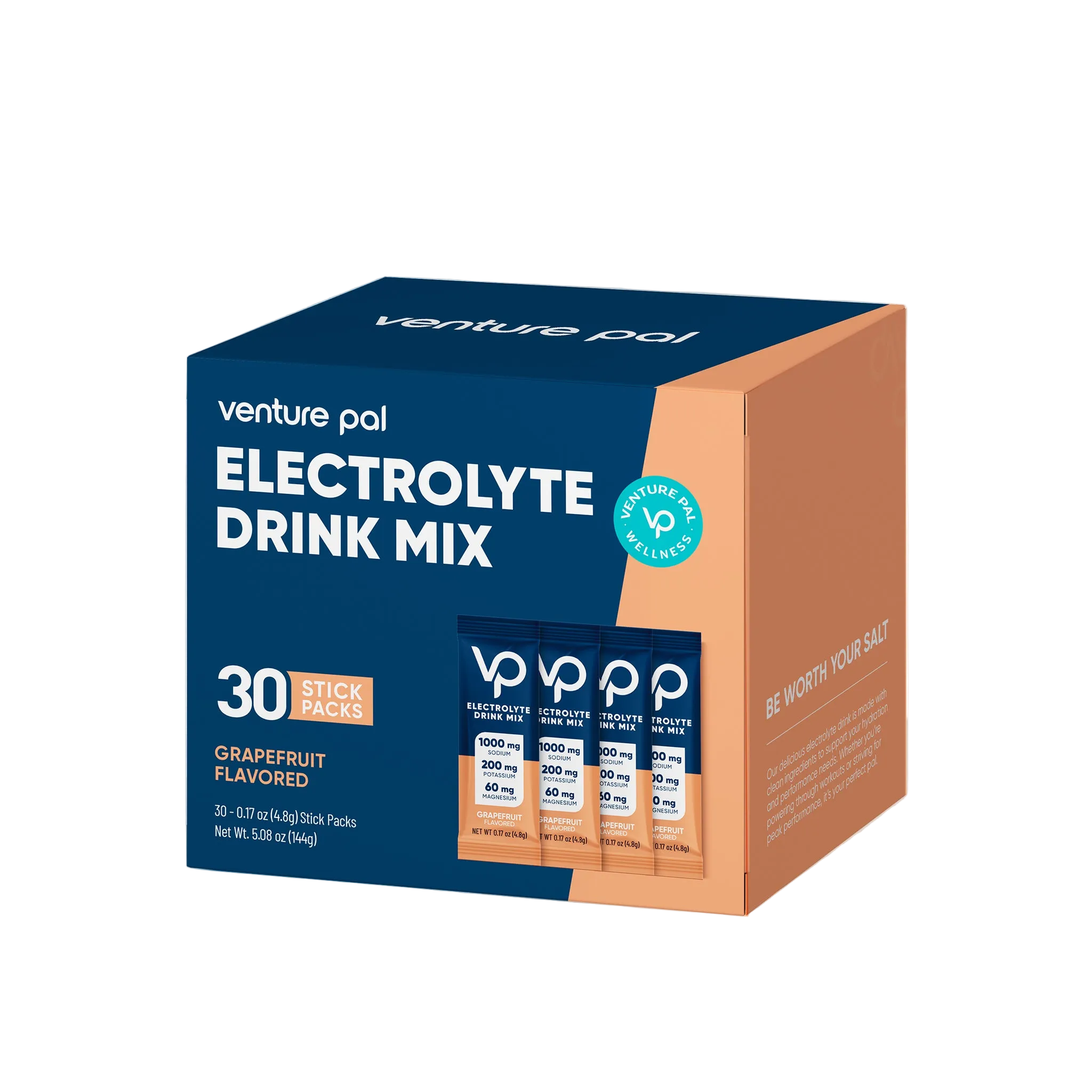Grapefruit Electrolyte Drink Mix - 30 Sticks