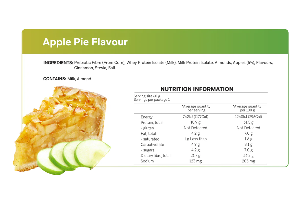 Apple Pie Smart Protein Bars x 12