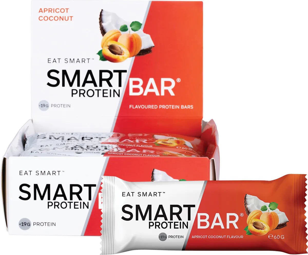 Apricot Coconut Smart Protein Bars x 12 - Yo Keto