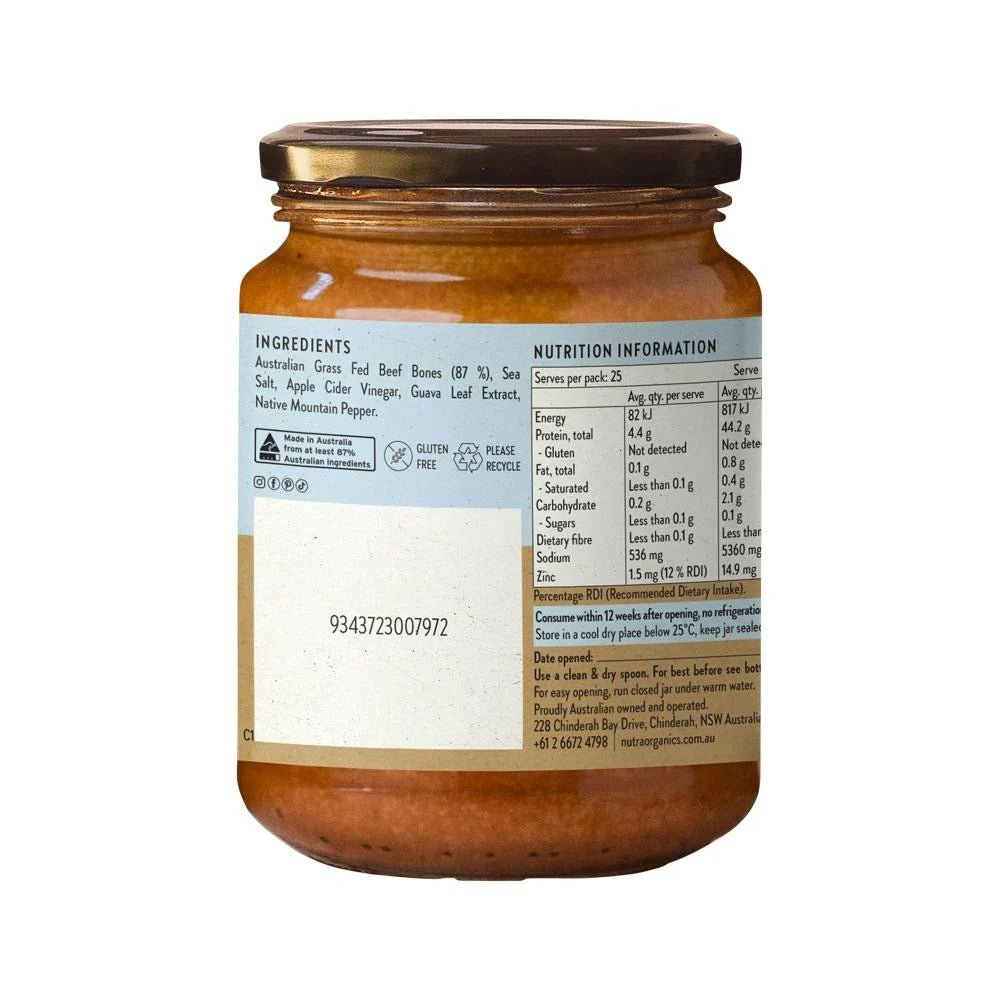 Beef Bone Broth Concentrate - Natural - 250g - Yo Keto