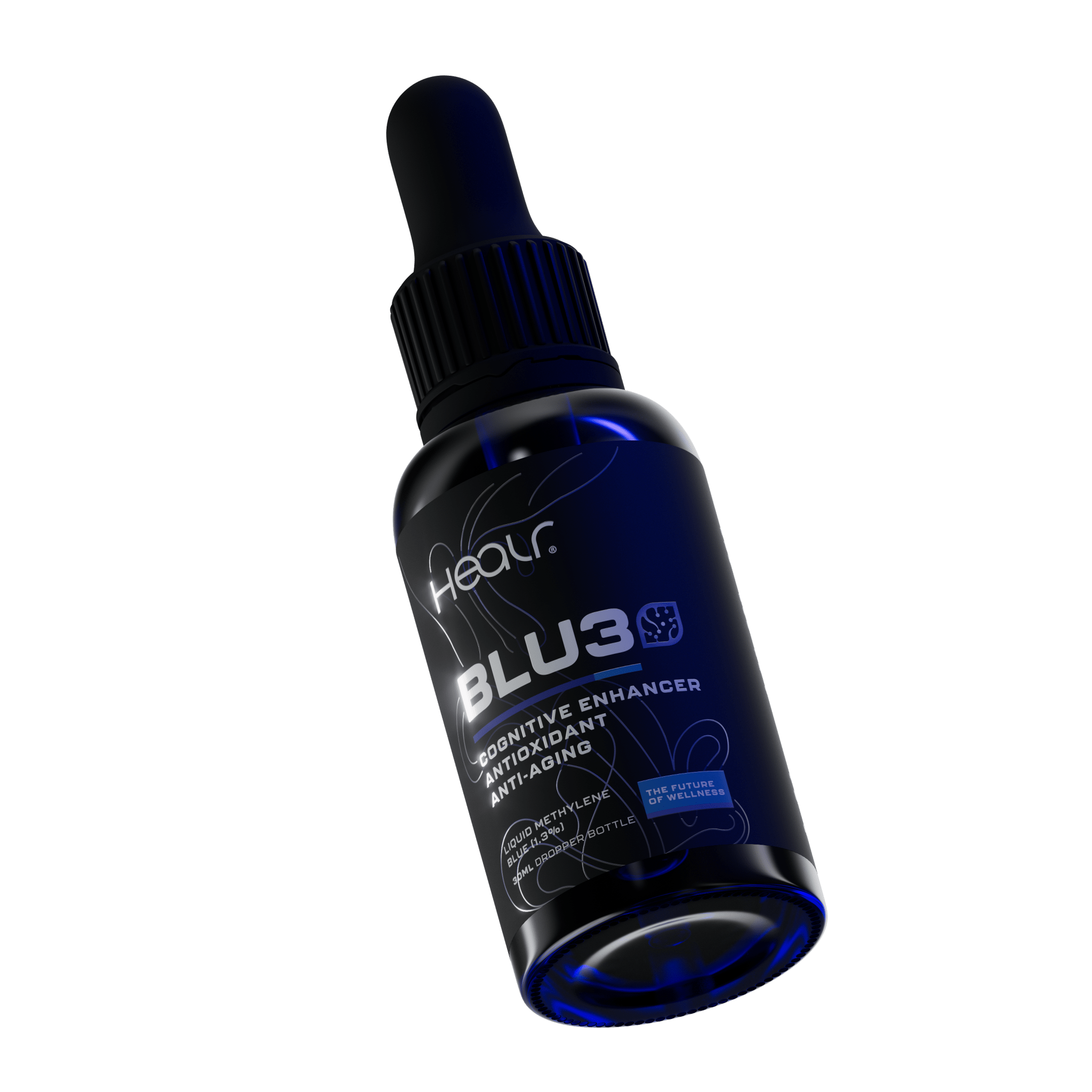 BLU3 - Liquid Methylene Blue 1.3% - 30ml - Yo Keto