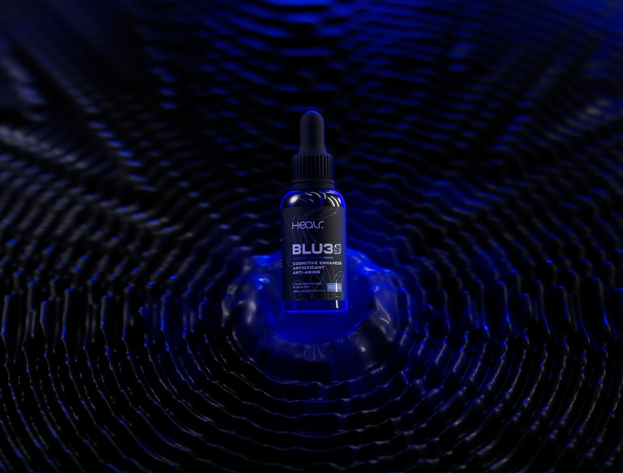 BLU3 - Liquid Methylene Blue 1.3% - 30ml - Yo Keto