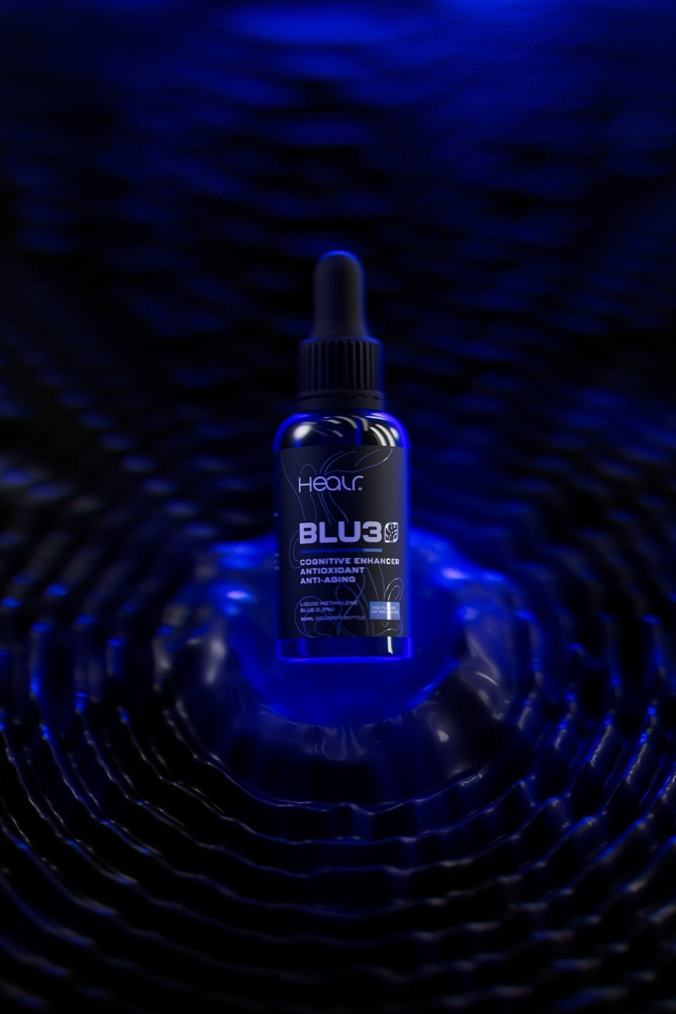 BLU3 - Liquid Methylene Blue 1.3% - 30ml - Yo Keto