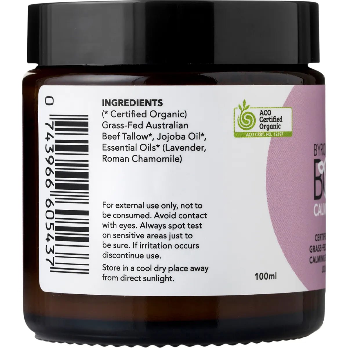 Body Calming Balm - 100ml - Yo Keto