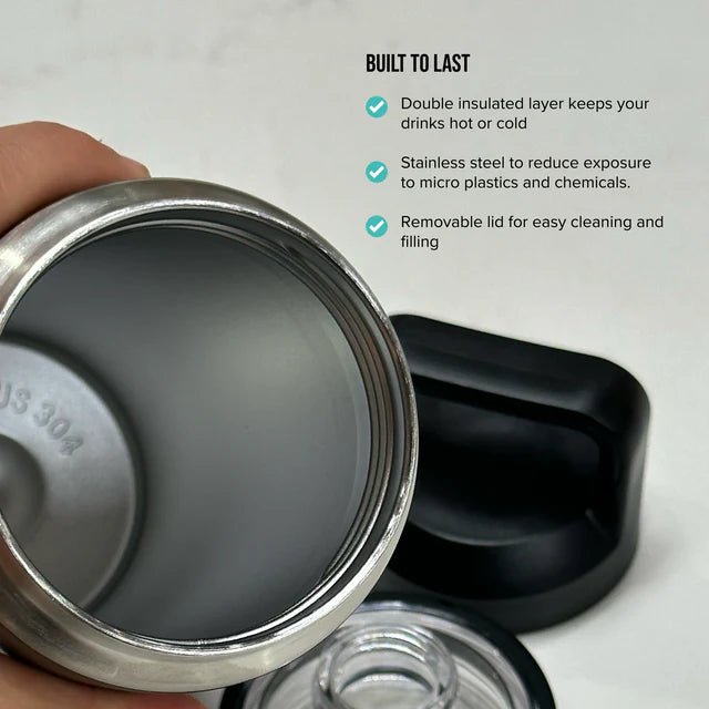 Chief Stainless Steel Water Bottle 800ml - Yo Keto