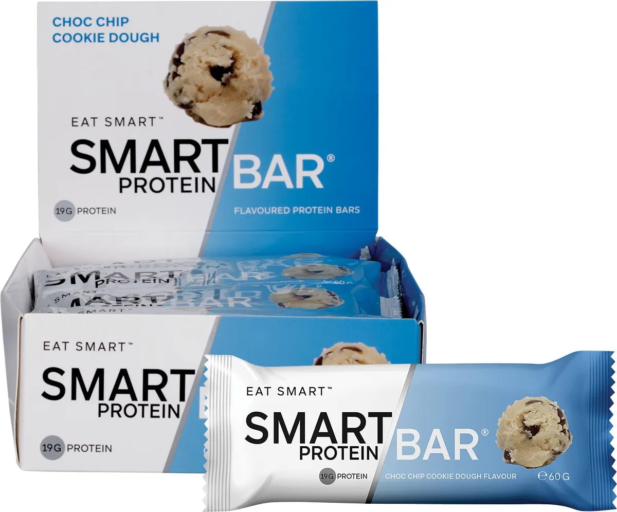 Choc Chip Cookie Dough Smart Protein Bars x 12 - Yo Keto