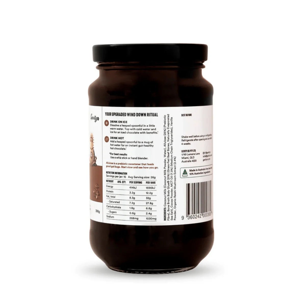 Chocolate Bone Broth - 390g - Yo Keto