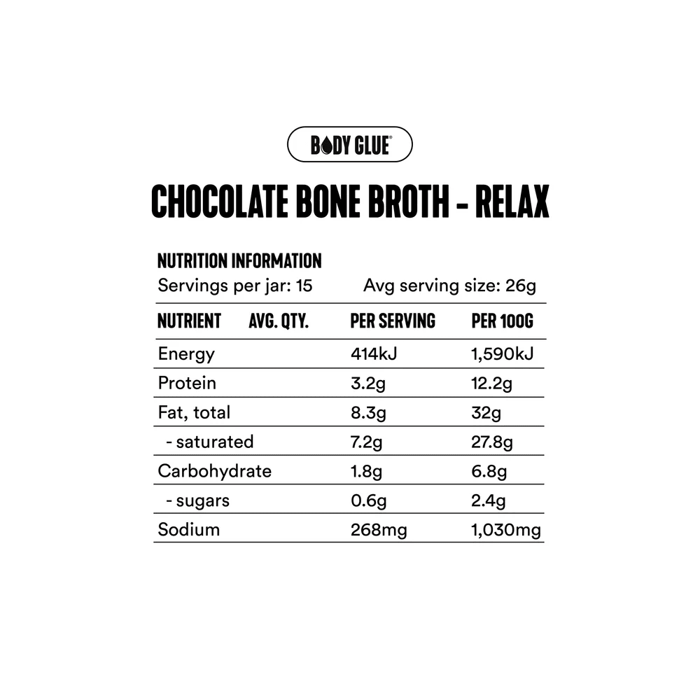 Chocolate Bone Broth - 390g