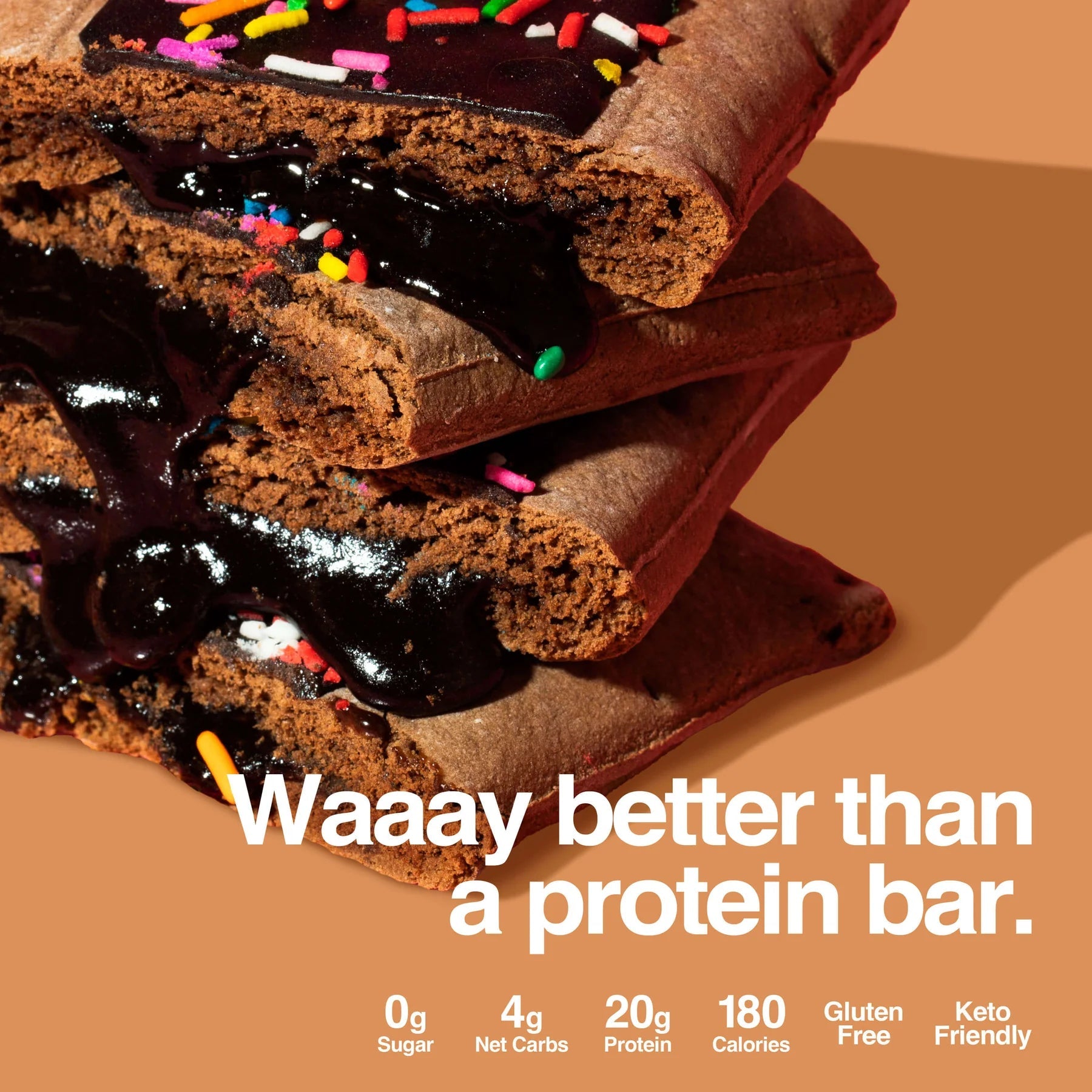 Chocolate Cake Protein Pastry - 61g - Yo Keto