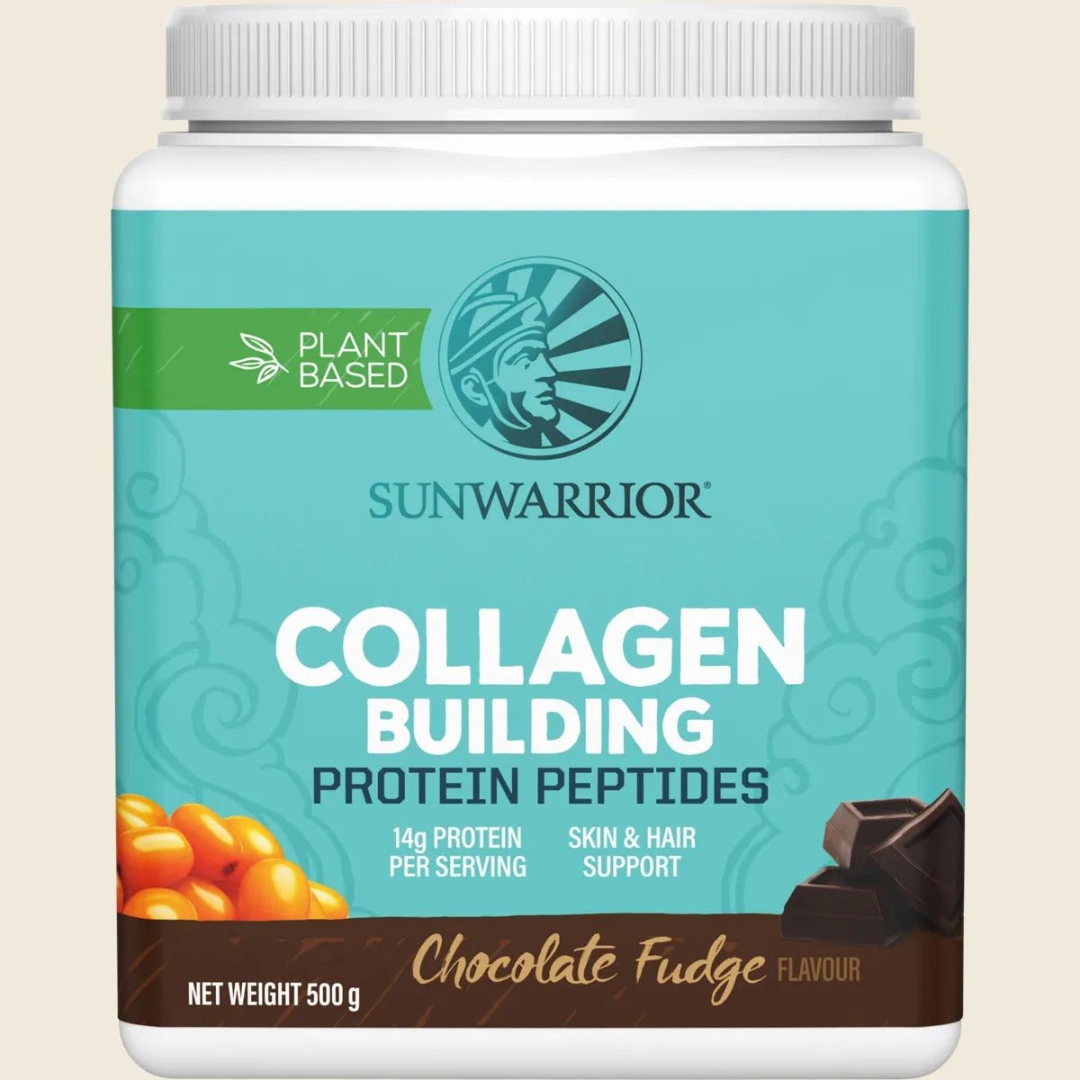 Collagen Building Protein Peptides Chocolate Fudge 500g
