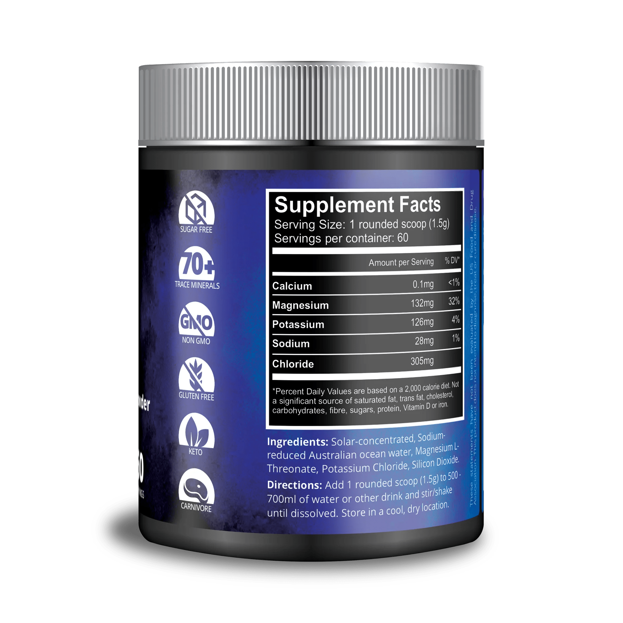 Complete Ocean Electrolyte Powder - 60 servings - Yo Keto