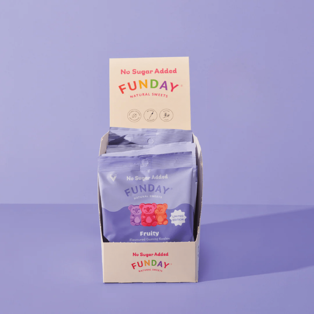 Fruity Gummy Koalas - 50g x 12 - Yo Keto