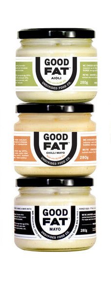 GOOD FAT Mayo Variety 3 Pack - Yo Keto