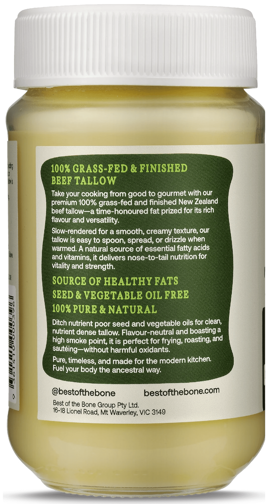 Grass Fed & Finished Beef Tallow - Yo Keto