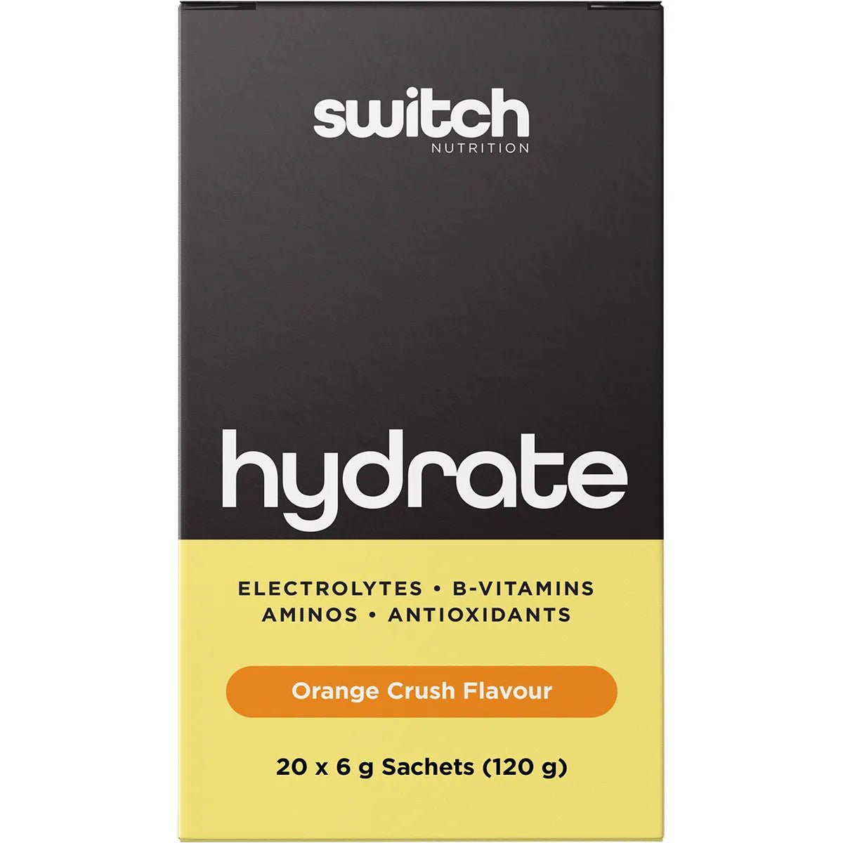 Hydrate Electrolytes - Orange Crush - 20 Pack - Yo Keto