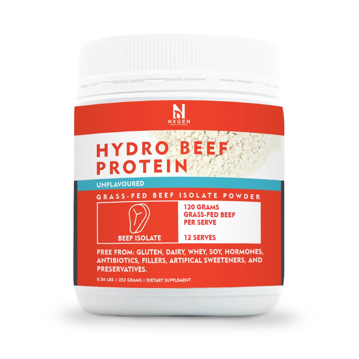 Hydro Beef Isolate Protein - Australian Grass Fed - 252g - Yo Keto