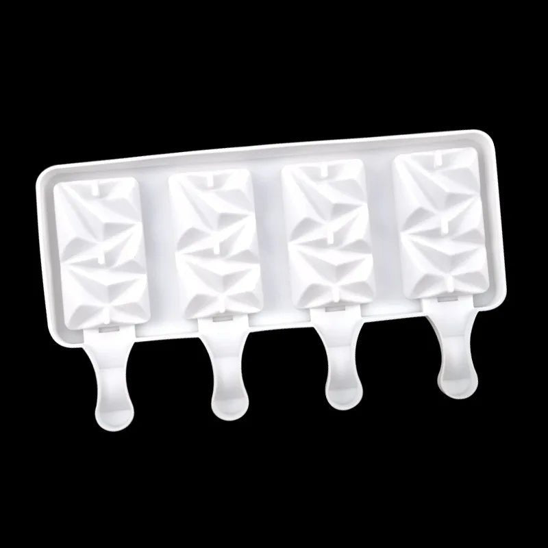 Ice Cream / Popsicle Mould - Small Diamond + 50 Sticks - Yo Keto