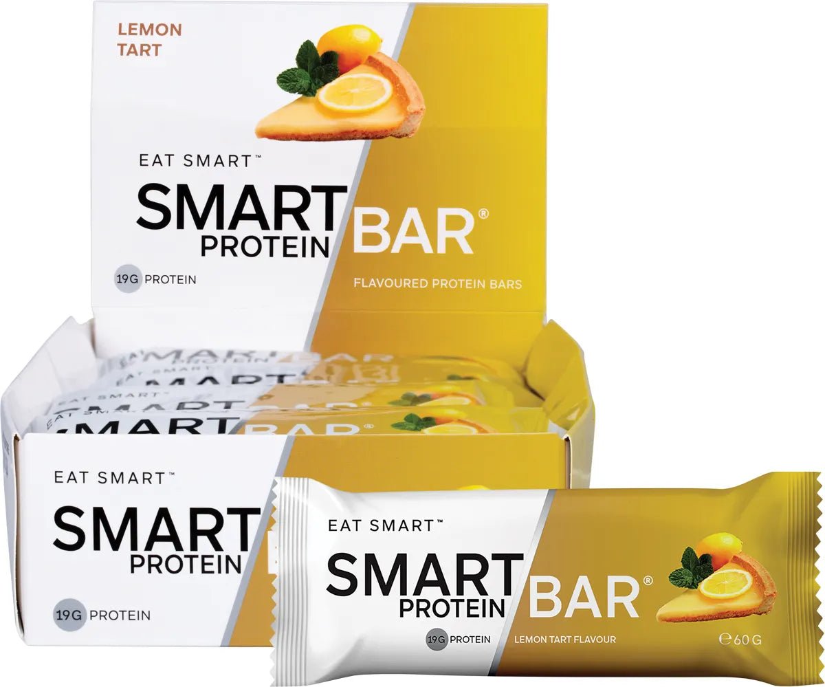 Lemon Tart Smart Protein Bars x 12 - Yo Keto