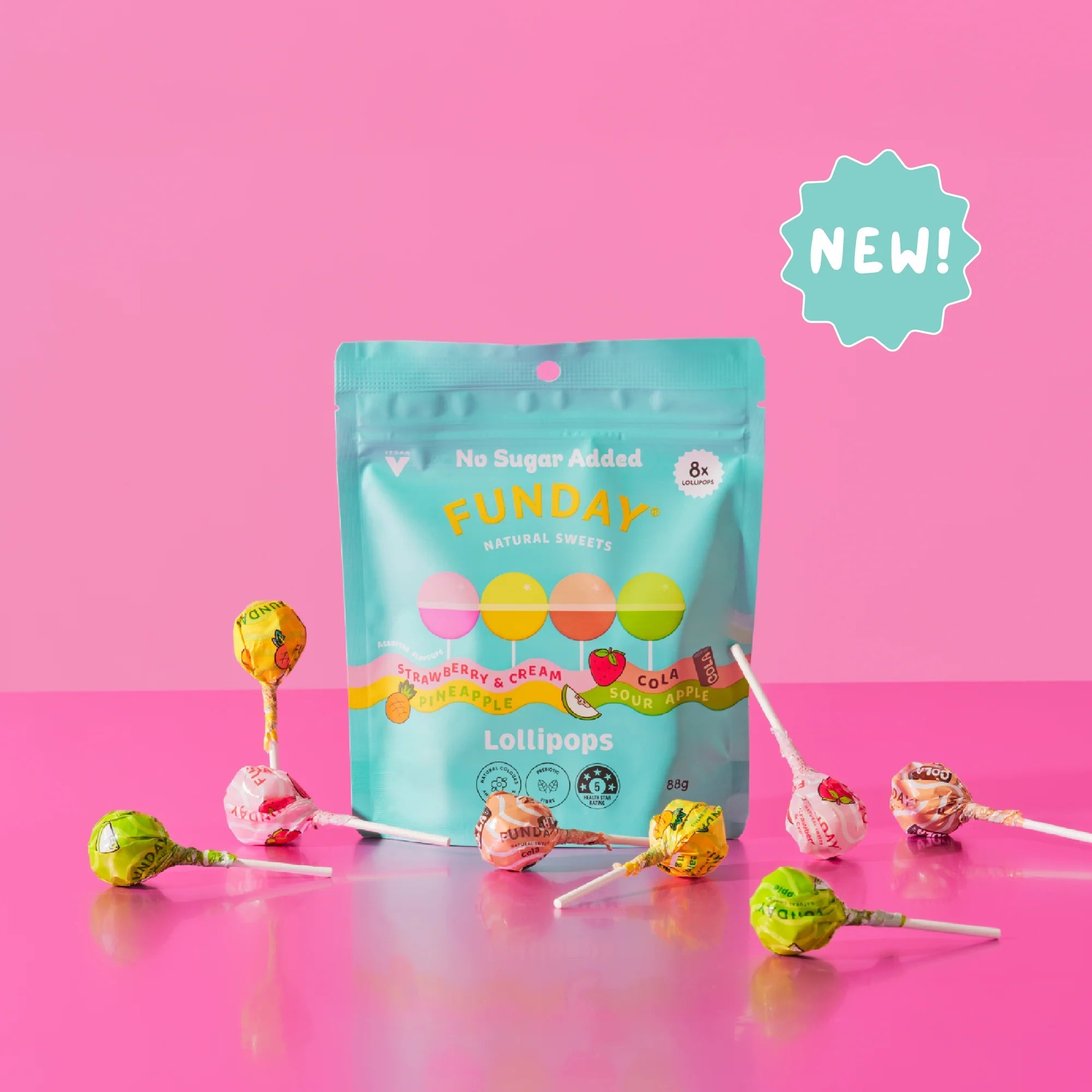 Lollipops - Share Bag - 88g - Yo Keto