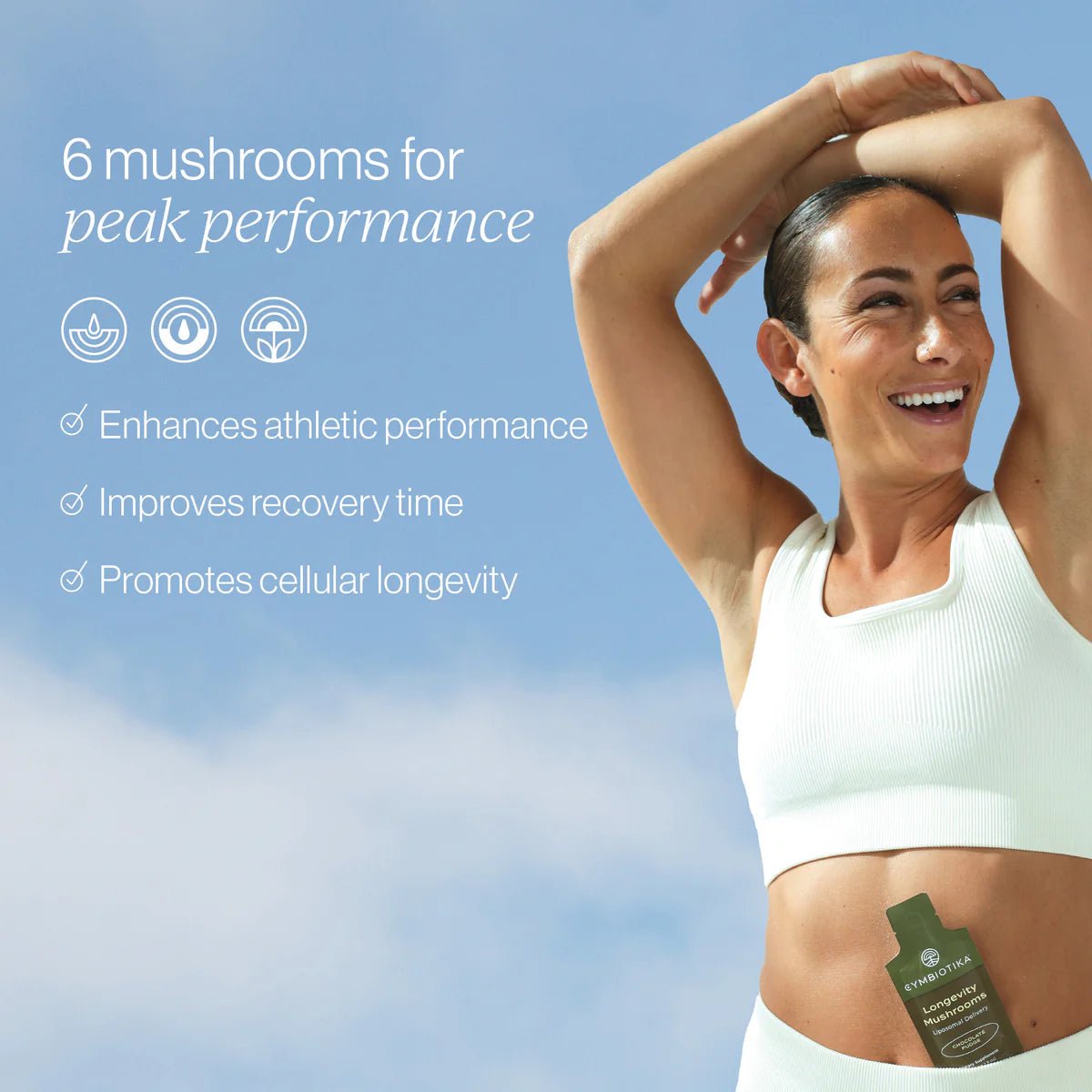 Longevity Mushrooms - 30 Pouches - Yo Keto