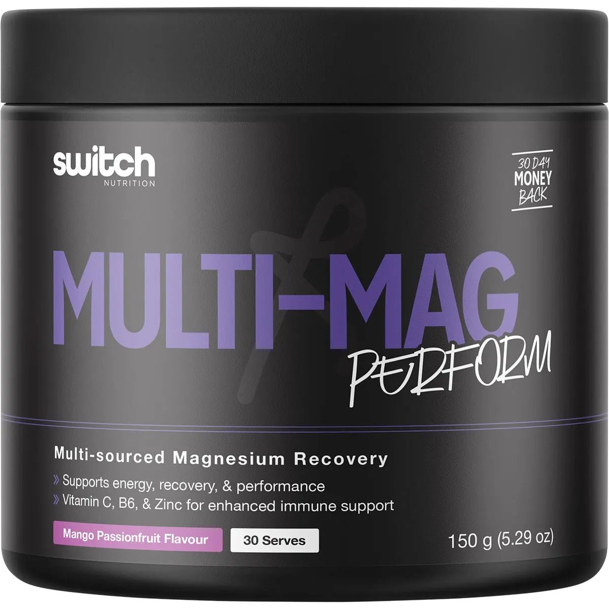 Multi - Mag Perform - Recovery - Mango Passionfruit - 150g - Yo Keto