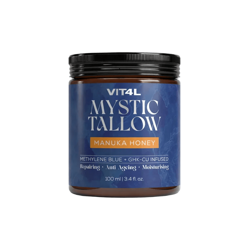 Mystic Tallow Balm - Manuka Honey - Methylene Blue and GHK-Cu Infused - 100ml