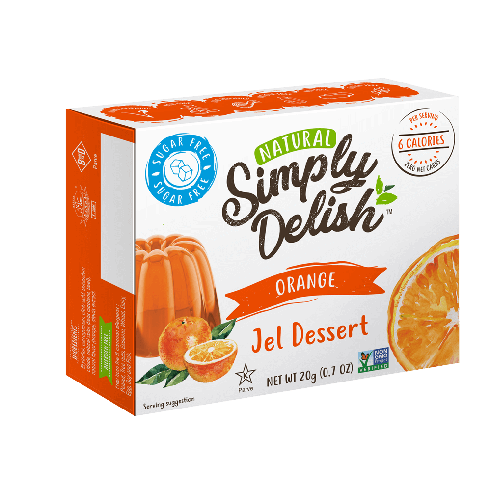 Orange Sugar Free Jelly - Best before 19 Jul 2025