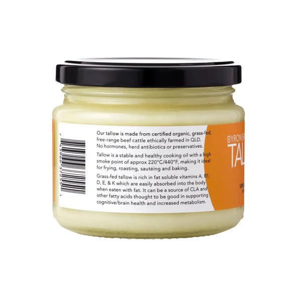 Organic Grass Fed Beef Tallow - 275g - Yo Keto