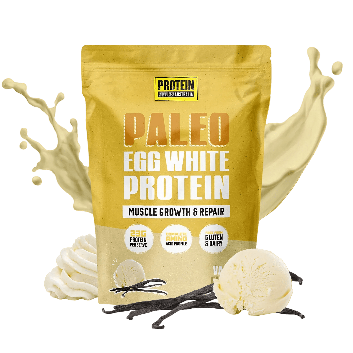 Paleo Pro Vanilla Egg White Protein - 900g
