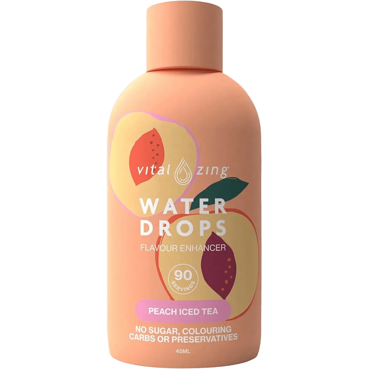Peach Iced Tea WaterDrops - 45ml