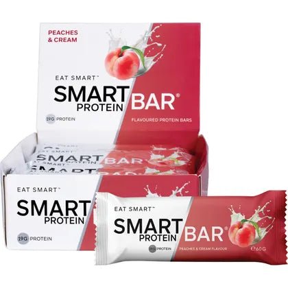 Peaches & Cream Smart Protein Bars x 12 - Yo Keto