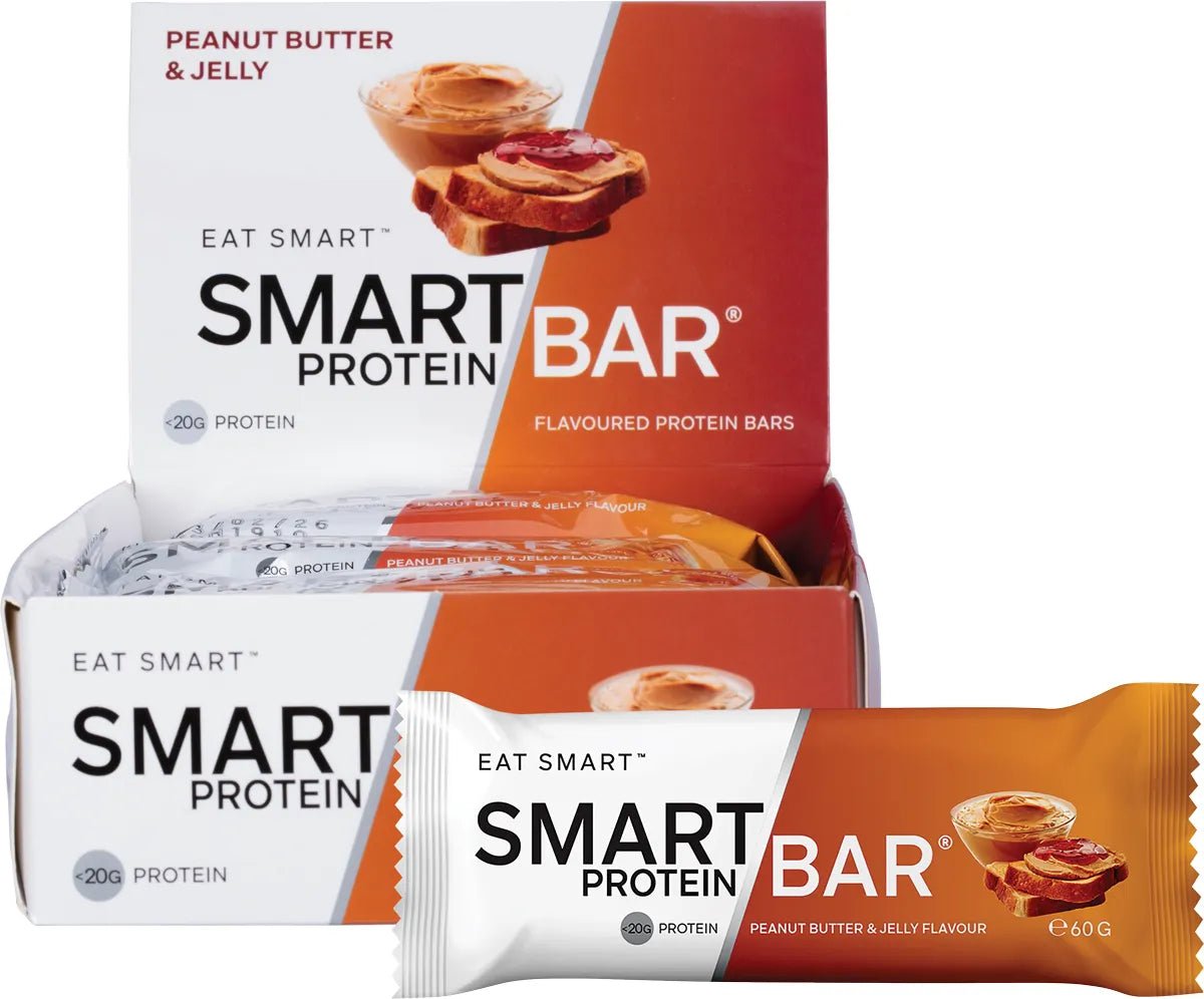 Peanut Butter & Jelly Smart Protein Bars x 12 - Yo Keto
