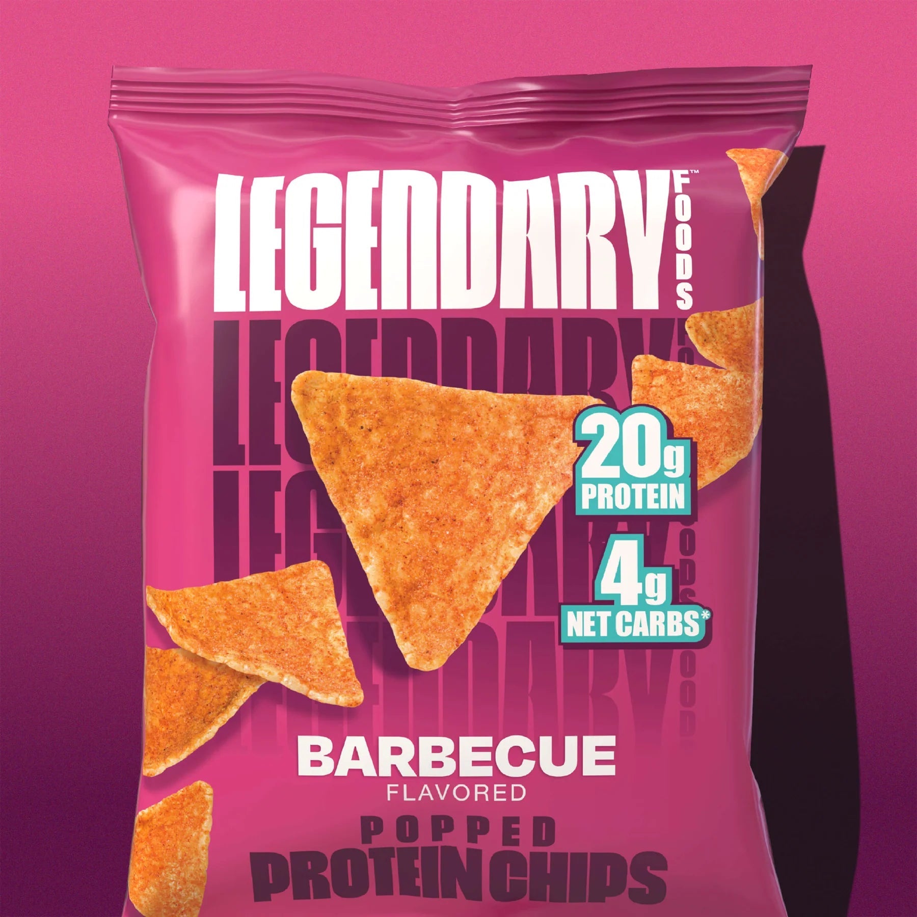 Popped Protein Chips - Barbecue - 34g - Yo Keto