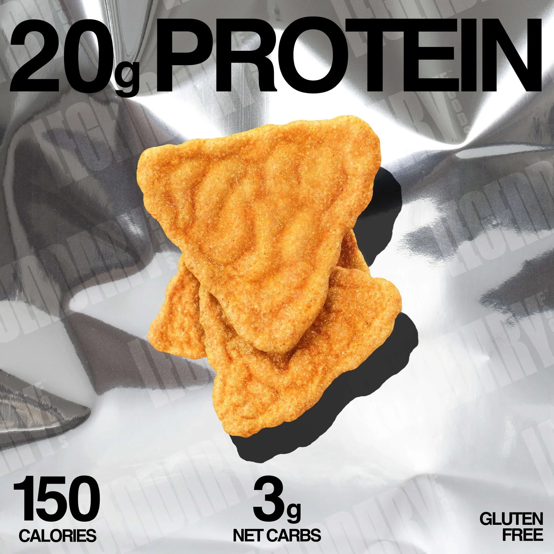 Popped Protein Chips - Nacho Cheese - 34g - Yo Keto