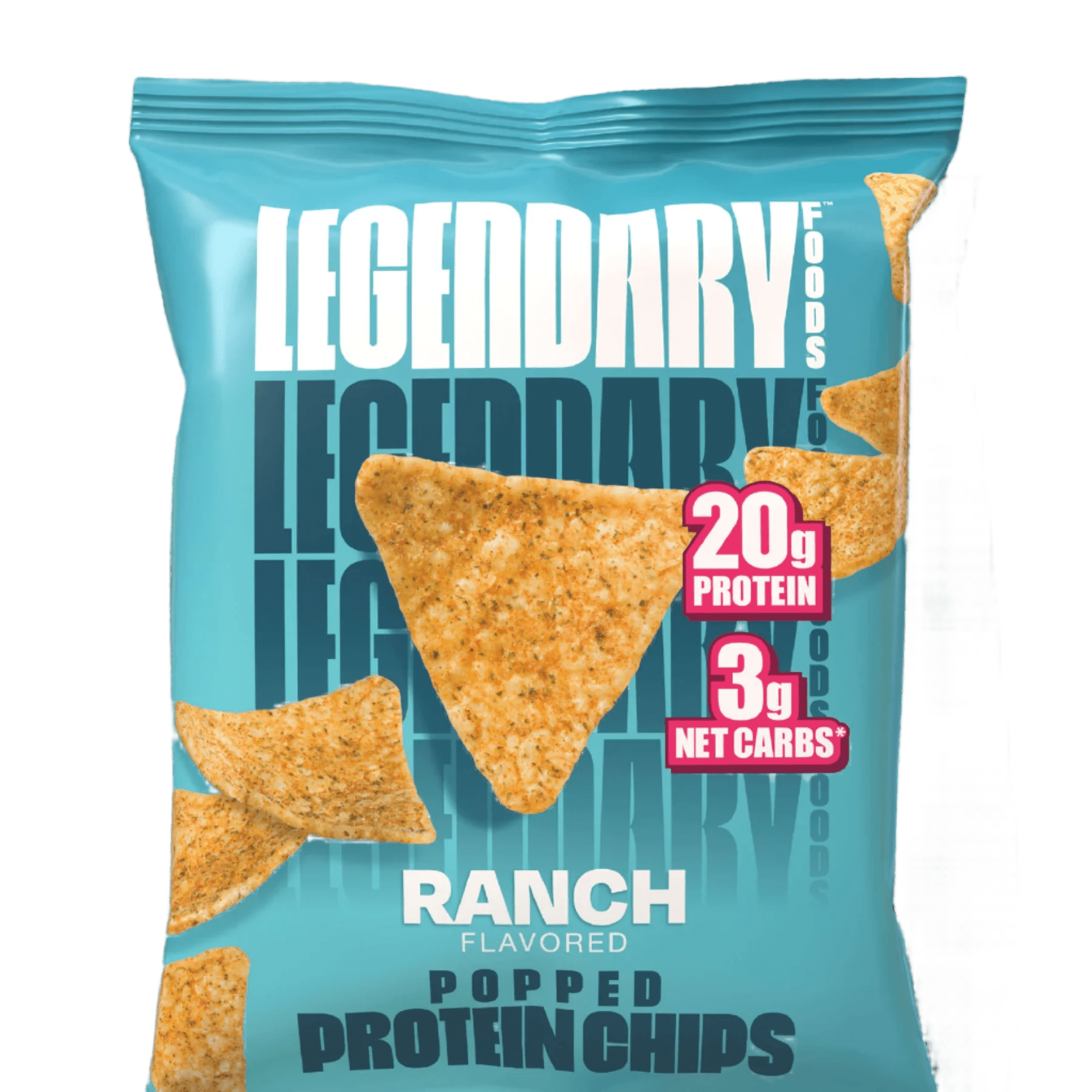 Popped Protein Chips - Ranch - 34g - Yo Keto