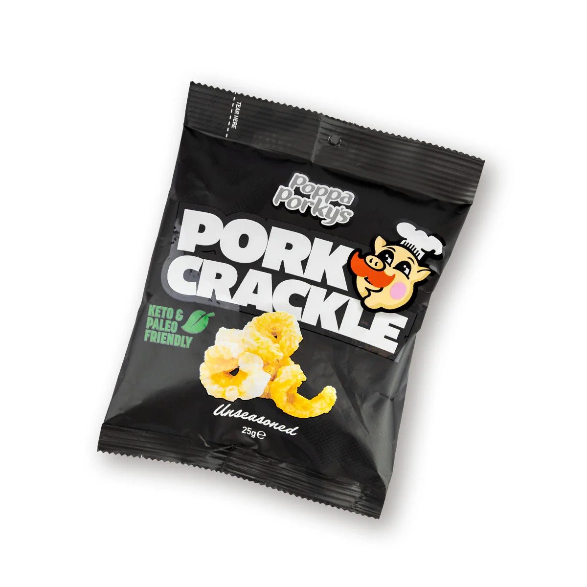 Pork Crackle - Unseasoned 25g x 6
