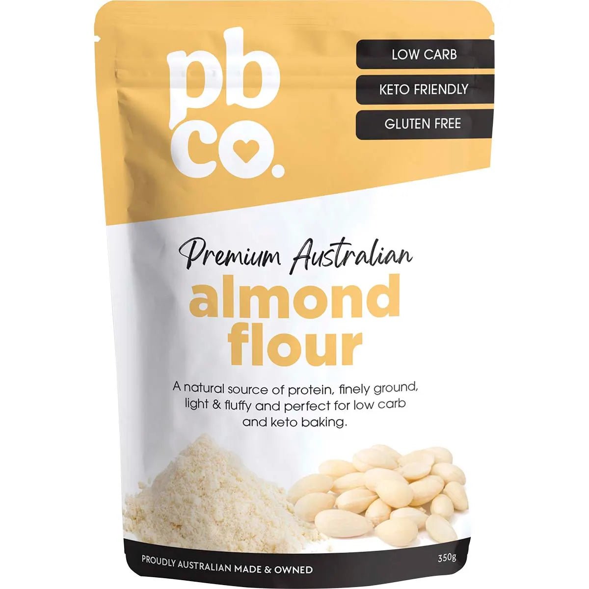 Premium Australian Almond Flour - 350g - Yo Keto