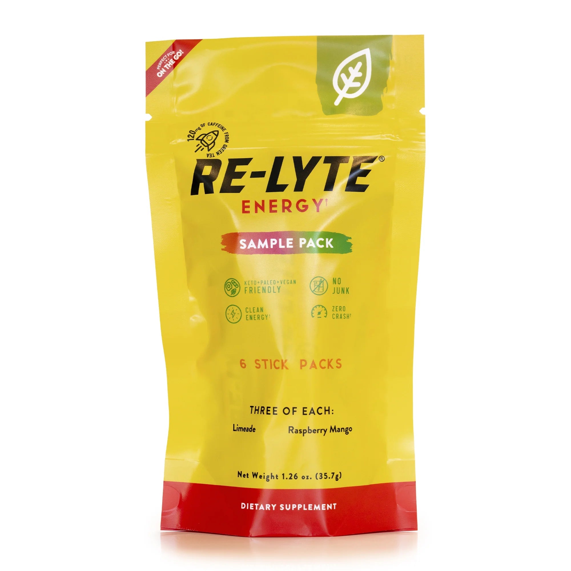 Re - Lyte Energy - Sample Pack - 6 sticks - Yo Keto